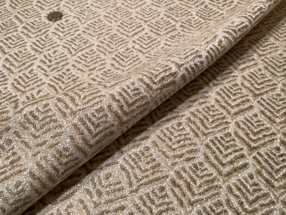 5.5YD OSBORNE & LITLLE Nina Campbell MIRAN Viscose Polyester Linen Fabric Italy