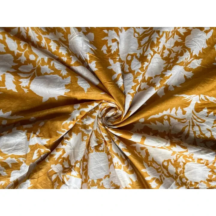 LOT 25 Yard HandBlock Print Handmade Cotton Indian Natural Sewing Crafts Fabric