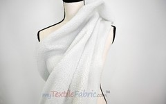Soft Sherpa Fleece Fabric Sold by the Continuous Yard | 60″ wide |