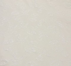 P KAUFMANN FLORAL CREAM JACQUARD HEAVY FURNITURE FABRIC 6.75 YARD 110″W