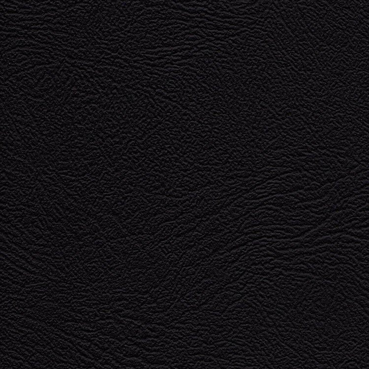 Black Automotive Furniture Fake Leather Vinyl Upholstery Fabric 54” Wide