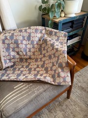 Knoll Lunar Bluegrass – Mid Century Upholstery Fabric 49″x98″