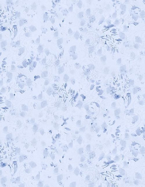 Among The Branches By Wilmington Prints – Blue Scattered Paint #39761-444