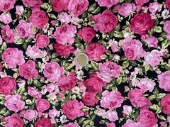 44″ Sweet Rose Floral Printed Cotton Fabric Dress Decor Craft Drape Sewing BTY