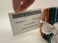 NEW jelly roll 40 Cotton fabric quilting strips NORTHCOTT Cosmic Fusion Blender