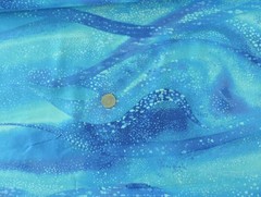 100% Cotton – Fabric Traditions – Ocean Blue – Shades of Blue – By the Yard