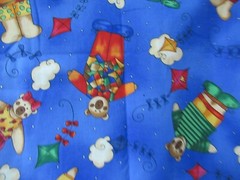 Bears/kites KP Kids & Co by Kari Pearson for SSI Cotton Fabric 1 YD X 42″W
