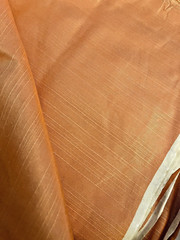 VTG Orange Medium Weight Fraile Synthetics Blend 46″X136″ Home Decor Etc.