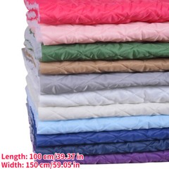 Cotton-Padded Double Sided Lining Fabric Thick Cotton Quilted Coat Lining Decors