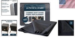 Versatile Black 36-Inch Upholstery Dust Cover – Stretch Fit & Water Resistant