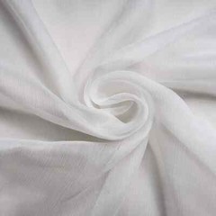 55”Wide Solid Silk Crinkled Chiffon Fabrics Scarf Material Silk Georgette Crepe