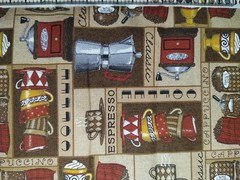 Coffee Cotton Quilt Fabric MODA Deb Strain “Lotta Latte!” Espresso Cafe BTHY