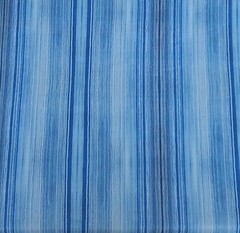 Blue Stripes Activewear Fabric by Yard Poly Spandex Fabric 4 Way Stretch 10/19