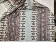 Thibaut Akola Stripe Fabric Aqua Blue 2023 Decorator 58″ Wide 102″ Long 2.8 Yds