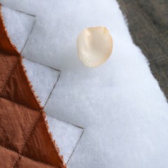 Quilted Linen Patchwork Cotton Fabric Cloth For Down Coat Padded Jacket Texture
