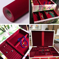 Self Adhesive Velvet Flocking Liner for Jewelry Drawer Art Crafts DIY Project Ve