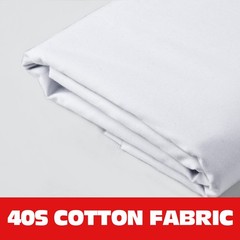 100 PCS White Cotton Fabric Squares Quilting Fat Quarters Sewing 9×9 Inch