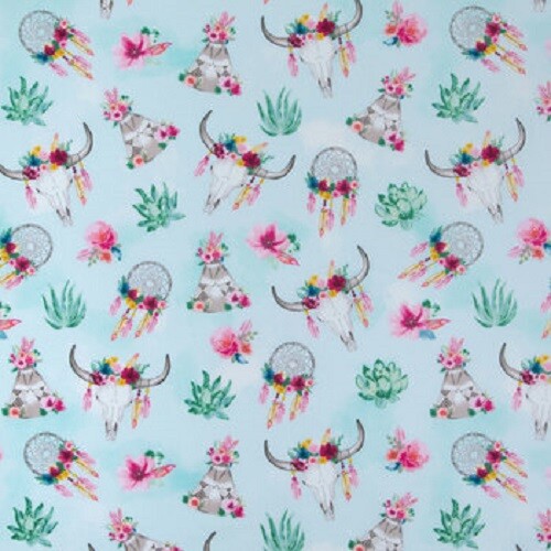 DESERT FLORAL Cotton Print by Brother Sister Design BTY