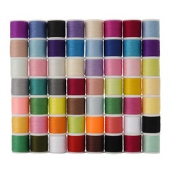 56 Spools Sewing Thread Kit for Hand and Machine Use, Assorted