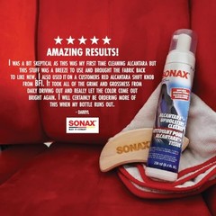 Upholstery & Alcantara Cleaner Foam | Interior Cleaner 8.4 Fl Oz (Pack of 1)