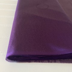 SILK PURPLE FABRIC 10 Yards x 21 Inches Wide or 360 Inches x 21 Wide