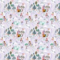 Make a Little Magic- Fairy Kingdom Thistle Cotton Fabric
