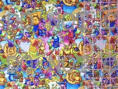 Custom 100% Cotton Woven Fabric Adventures Gummi Bears Cartoon 1/4 Yard 9×56