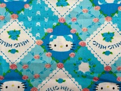Hello Kitty Flowery Fabric – BTFQ: 18” x 28”