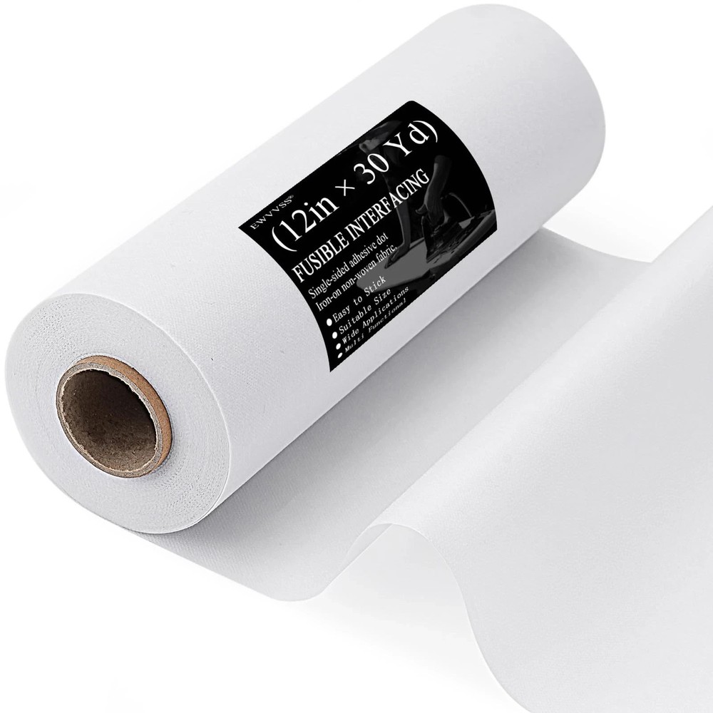 Light Weight 12″X 30 Yards Fusible Interfacing 30 Yards,