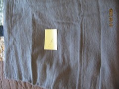 Solid Gray color cotton flannel fabric 1.5 yd. x 42″(soft on both sides) NEW