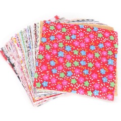 100PCs Square Patchwork Cotton Assorted DIY Sewing Patterns