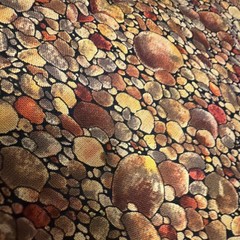 Alexander Henry Fabric Rivers Rock 1996 Half Yard Fall Autumn Cotton
