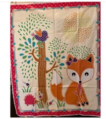 Fox (generic) fabric 35″ x 42 1/2″ panel