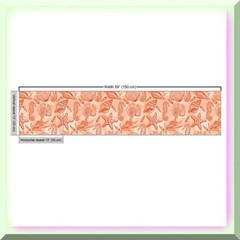 Seashore Coral Fabric Marine Sea Colors 36×58 inches