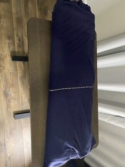 Navy Cotton/polyester Fabric For Sale