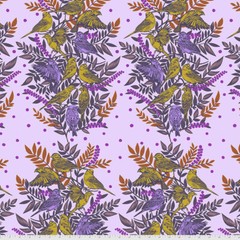Free Spirit Anna Maria Horner PWAH161 Bright Eyes Visitation Lilac Fabric By Yd