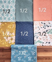 Art Gallery Fabric, 3-1/2 yards total!