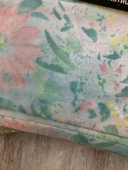 Vtg Performance By Springs Coordinating Fabric Floral Watercolor Camille 45×108