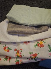 Bag of Random Fabric for Sewing Projects Quilting Crafts DIY Projects