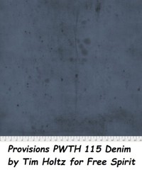Provisions Tonal Cotton Quilt fabric BTY Tim Holtz / Free Spirit PWTH 115 Sepia