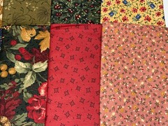 Thimbleberries 2008 “Celebrate 20/08” 10 Half Yd Cuts Fabric 5 Yds 10 Prints