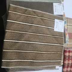 Wesley Hall lot of 6 vintage discontinued Fabric Samples 26″ x 22″