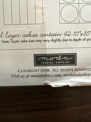 HTF Moda Shoppes On Maine #62920LC By Holly Taylor Layer Cake Moda Rare