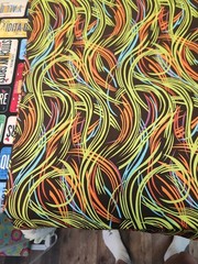 Retro Colors 100 cotton quilting fabric Windham Fabrics Green Brown Orange
