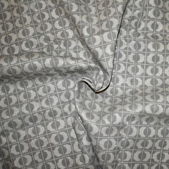 Brook Perdigon SETO — DUSK Gray 100% Linen 1.11 yds x 51.5w Fabric LARGE REMNANT