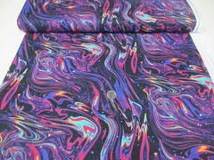 Timeless Treasures quilt-craft fabric GALAXY MARBLE black 6+ yds (cd-3775) Bolt!