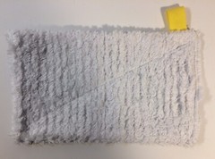Reusable Small Cleaning Cloths 8X5” 100% Cotton Chenille & Quilt Fabric Set Of 4