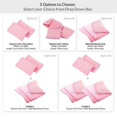 Rib Knit Cuffing Tubular & Matching Waistband Ribbing Welt Trimming,28 Colors,UK