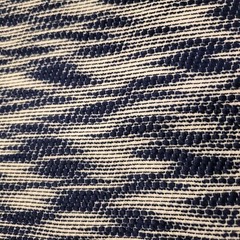 Blue & White Flat (Faux) Boucle – Easy to Work With, Italian Designer Overstock!
