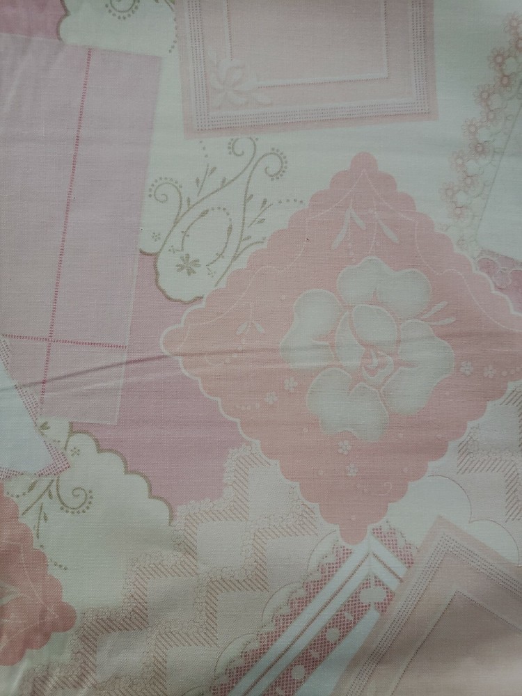 BTY Hanky SWEETEST GIFTS cotton Windham Quilt Fabric Pink Hankies BY THE YARD